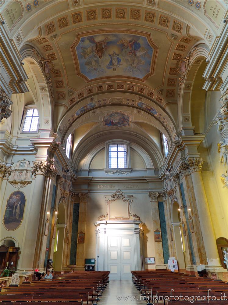Rimini (Italy) - Nave of Saint Gaudentius in the the Church of St. John the Baptist